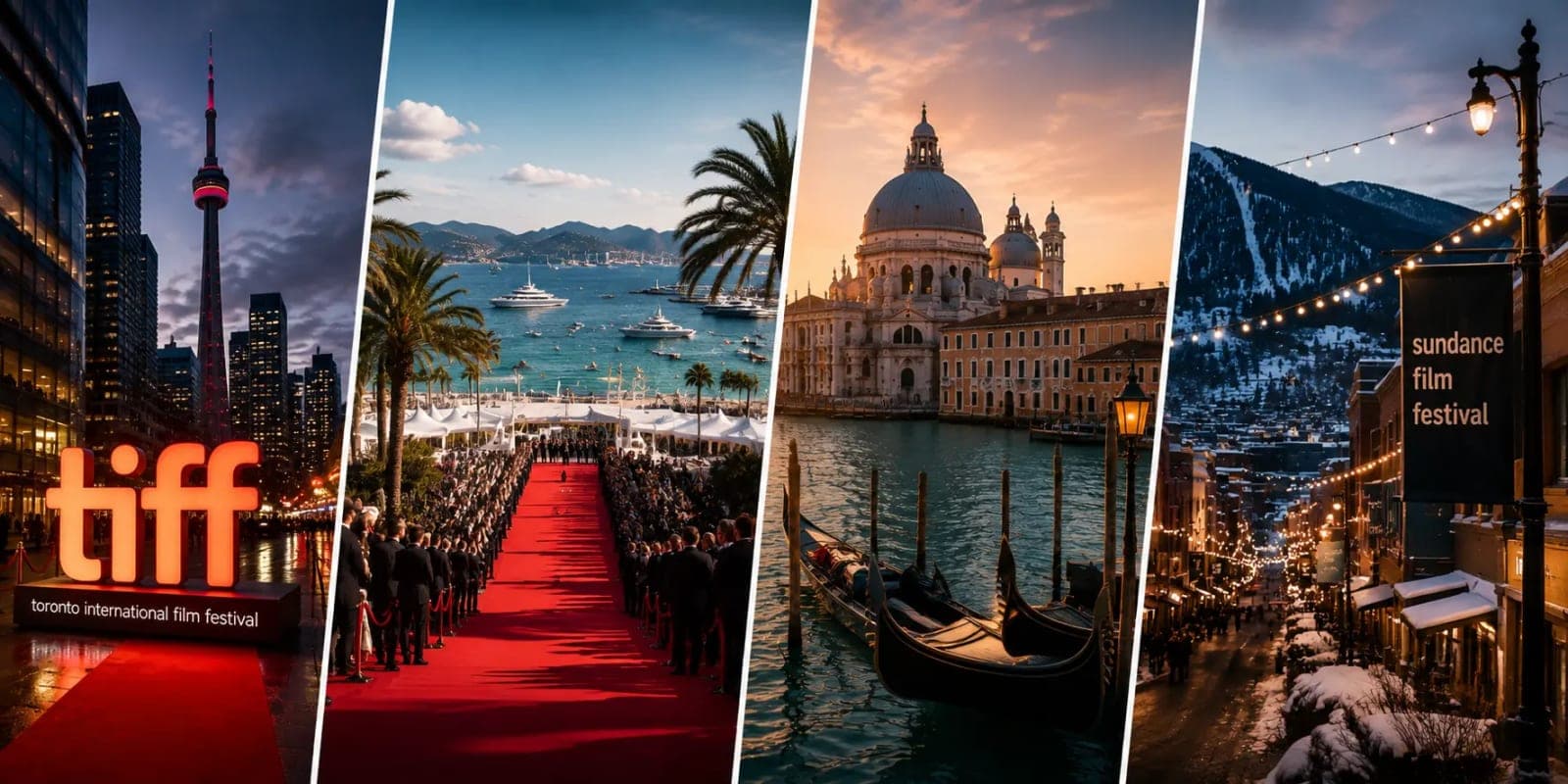 TIFF vs Cannes vs Venice vs Sundance: How the Major Film Festivals Compare